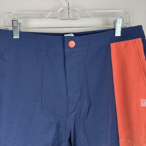 Rhone Barrier Swim Shorts Men's Large Navy Emberglow NWT Lined $10 Active Comfy - Picture 3 of 8